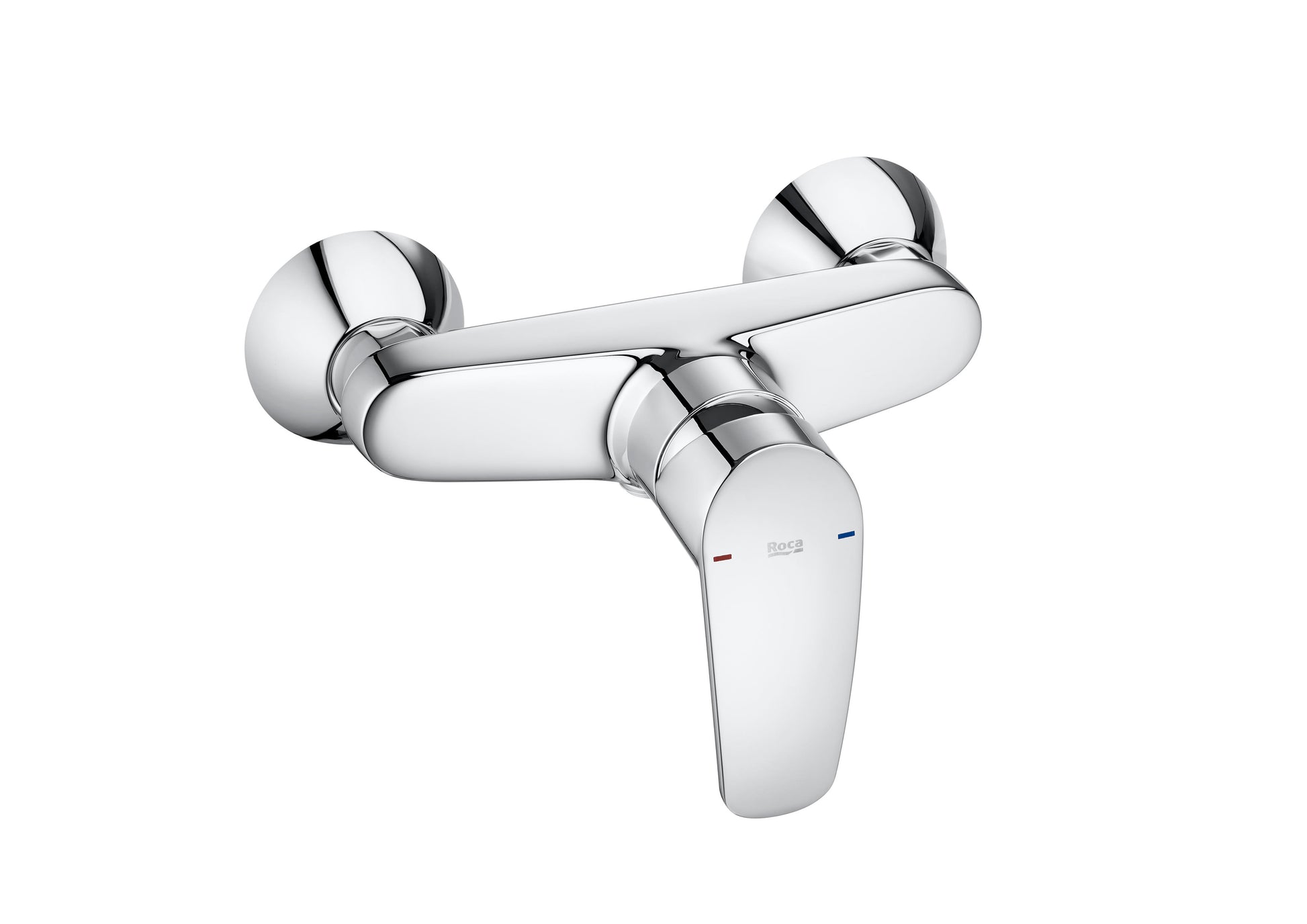 Grifería exterior para ducha ROCA Monodin cromada